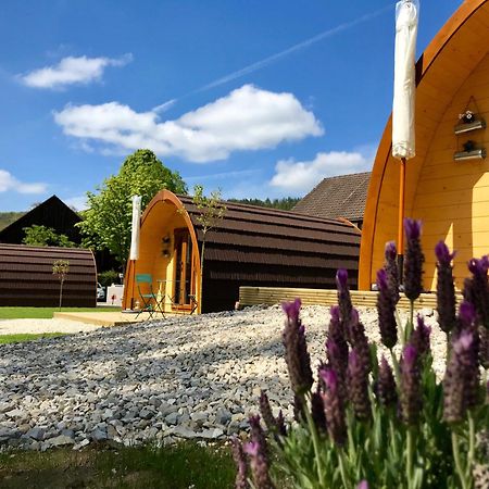 Hüttendorf Fränkische Schweiz Pottenstein Exterior foto