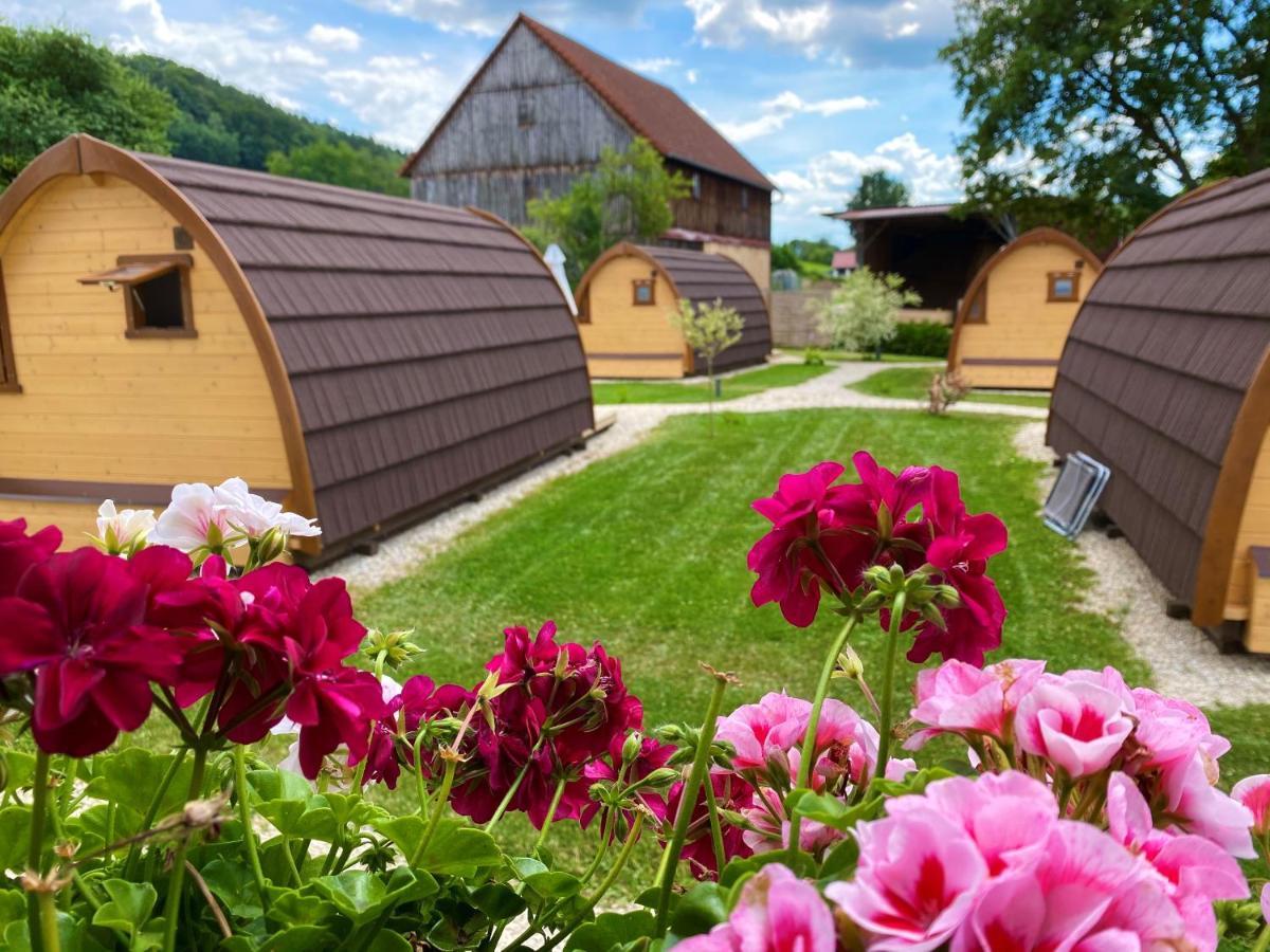 Hüttendorf Fränkische Schweiz Pottenstein Exterior foto