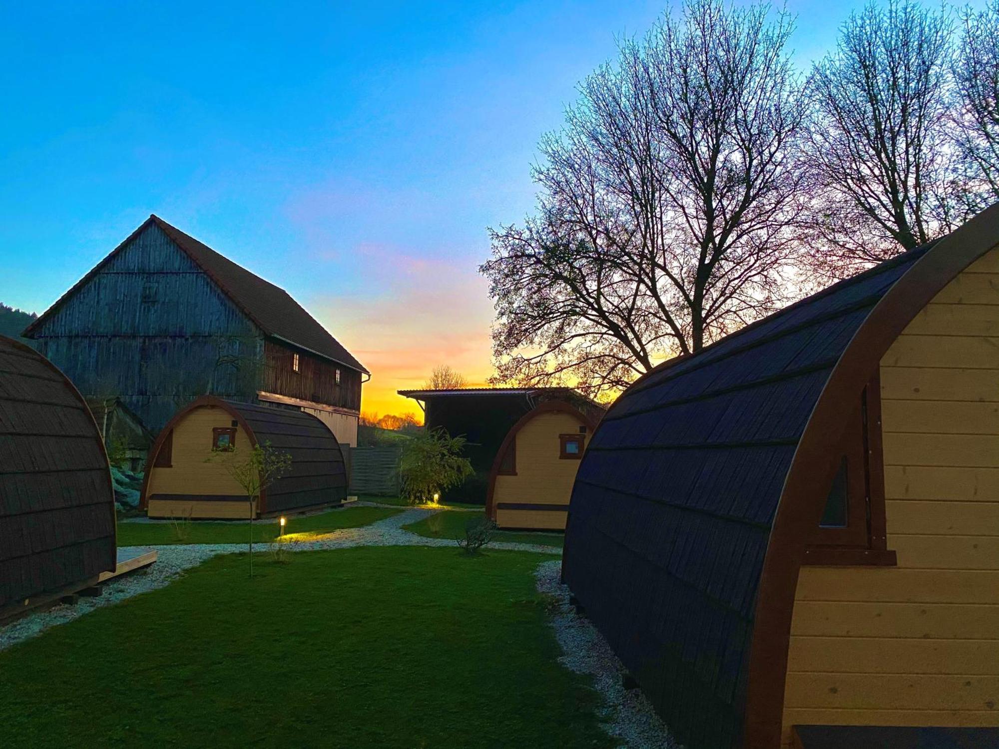 Hüttendorf Fränkische Schweiz Pottenstein Exterior foto