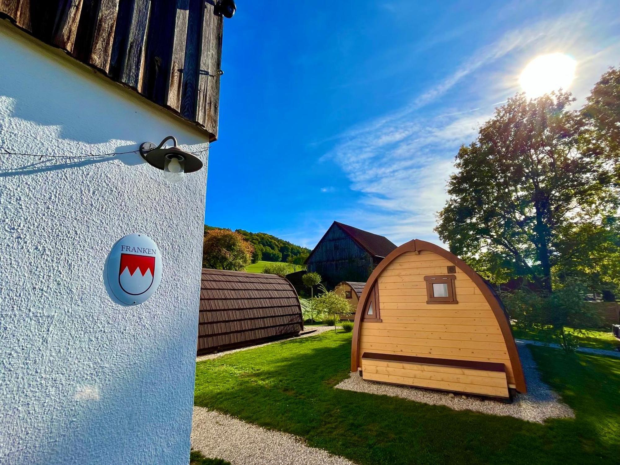 Hüttendorf Fränkische Schweiz Pottenstein Exterior foto