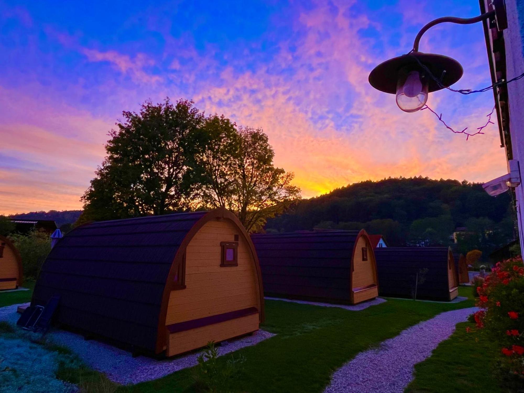 Hüttendorf Fränkische Schweiz Pottenstein Exterior foto