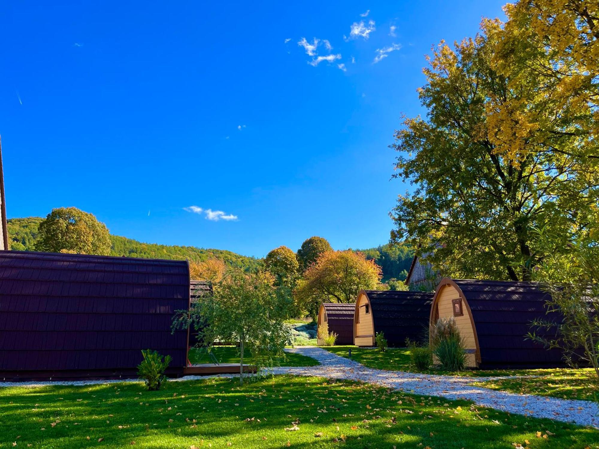 Hüttendorf Fränkische Schweiz Pottenstein Exterior foto