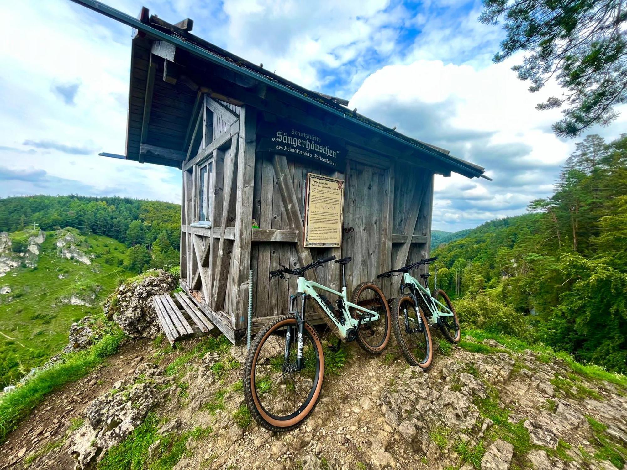 Hüttendorf Fränkische Schweiz Pottenstein Exterior foto