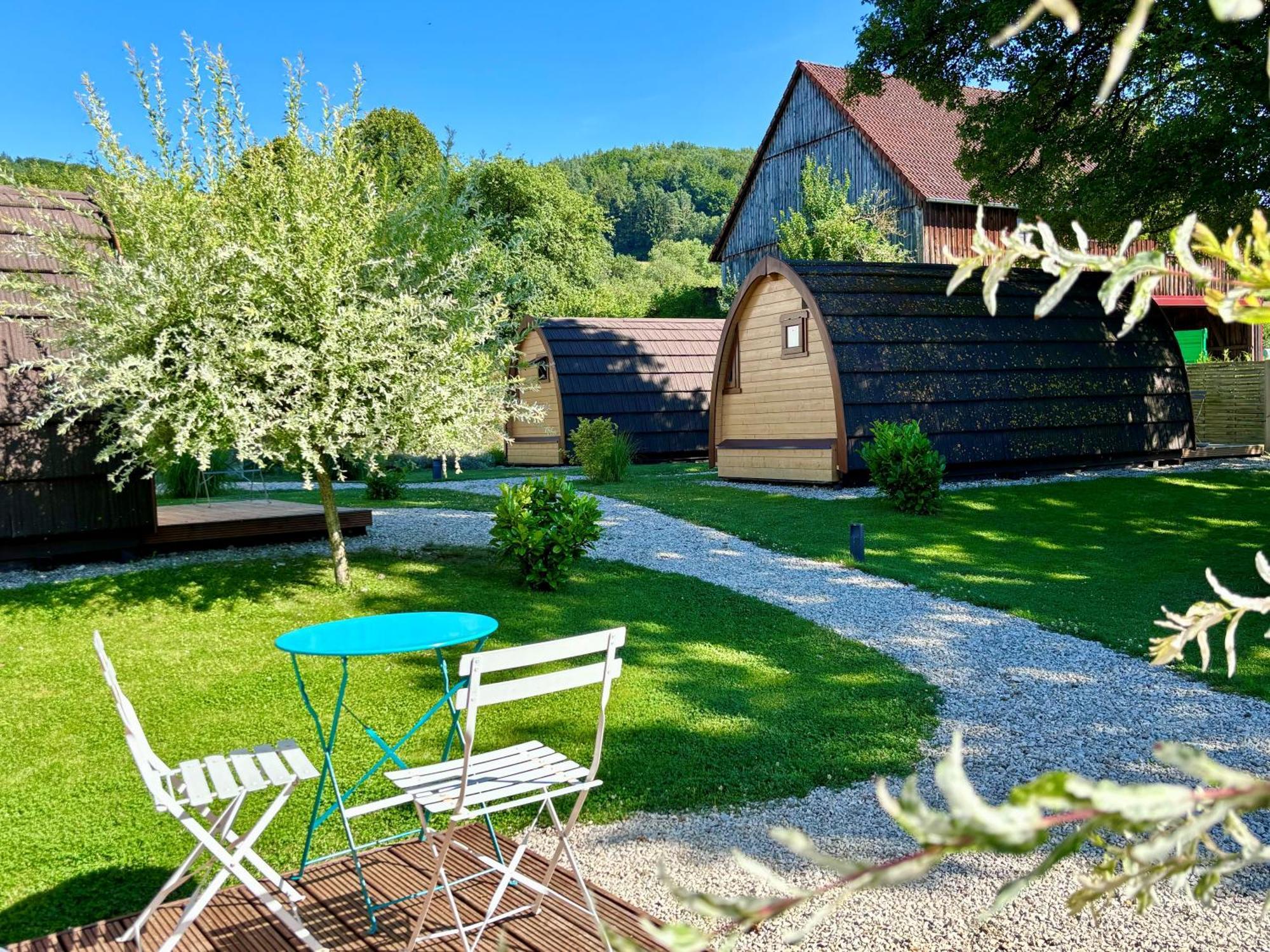 Hüttendorf Fränkische Schweiz Pottenstein Exterior foto